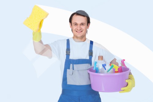 Bedroom dusting and organizing for domestic cleaning
