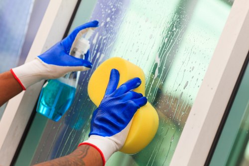 Eco-friendly house cleaning products and reusable cloths