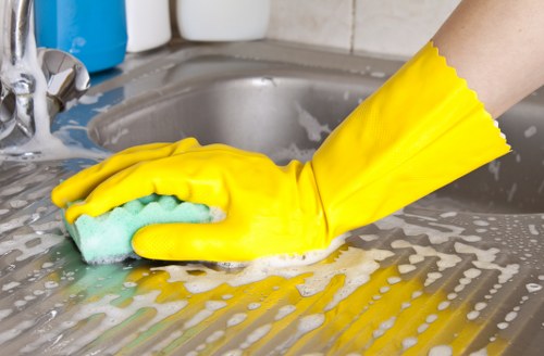Professional office cleaning improving workplace productivity