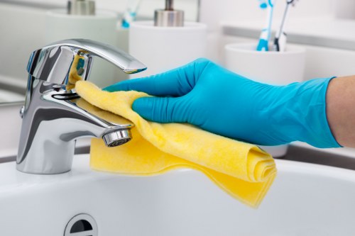 Window cleaning tools including squeegee and microfiber cloths