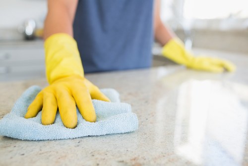 Move in cleaning for living spaces and bedrooms