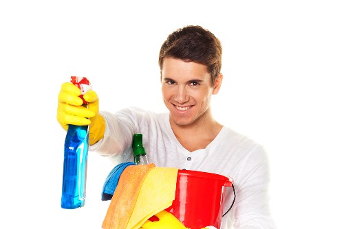 Sanitized kitchen surfaces as part of regular cleaning